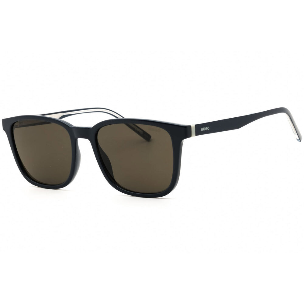 NWT HUGO HG 1356/S 0PJP IR Blue Rectangle Sunglasses 55mm
